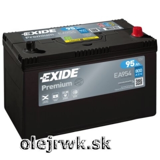 EXIDE Premium EA954 12V 95Ah 