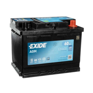 EXIDE AGM EK600 12V 60Ah 