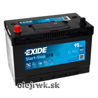 EXIDE EFB EL955 12V 95Ah 
