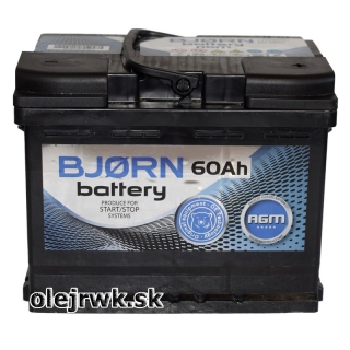 BJORN AGM 12V 60Ah