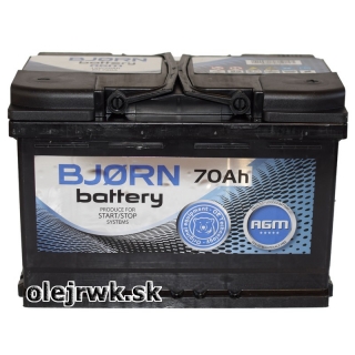 BJORN AGM 12V 70Ah