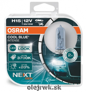 H15 OSRAM Cool Blue Intense NEXTGEN  Box 2ks