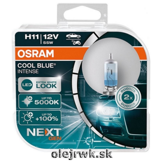 H11 OSRAM Cool Blue Intense NEXTGEN  Box 2ks