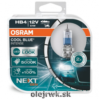 HB4 OSRAM Cool Blue Intense NEXTGEN  Box 2ks