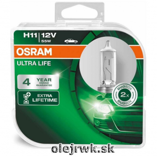 H11 OSRAM Ultra Life  Box 2ks