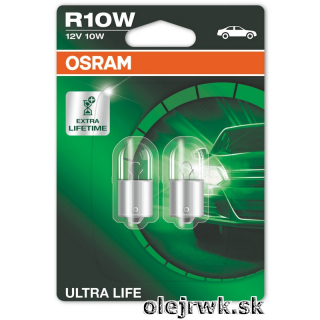 OSRAM Ultra Life R10W BA15s Blister 2ks
