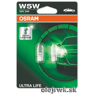 OSRAM Ultra Life W5W W2.1x9.5d Blister 2ks