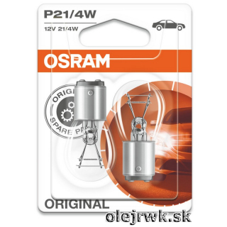 OSRAM Original P21/4W  BAZ15d Blister 2ks