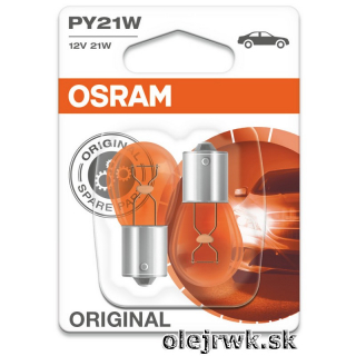 OSRAM Original PY21W BAU15s Blister 2ks
