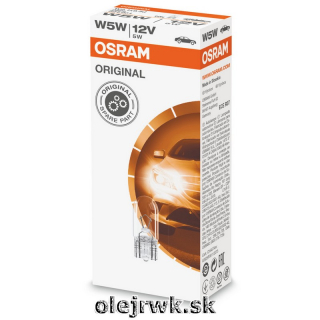 OSRAM Original W5W W2,1x9,5d 1ks