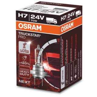 H7 OSRAM Truckstar PRO +120%  1ks