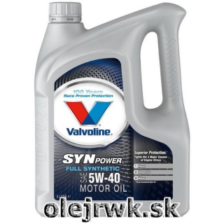 Valvoline SynPower 5W-40 4L