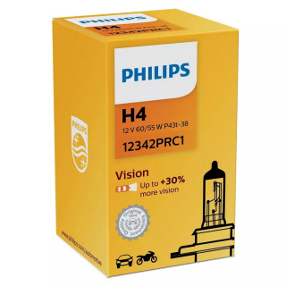 H4 Philips Vision +30% 1ks