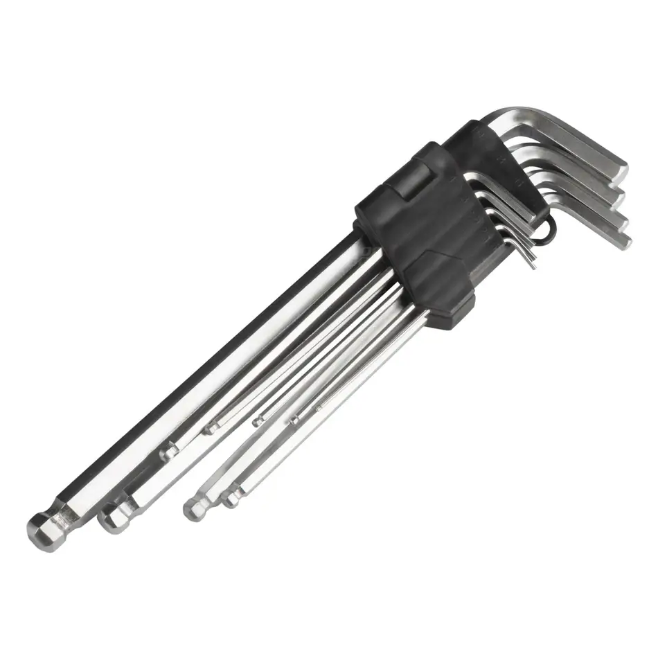 Imbusové kľúče dlhé 230mm, 9ks