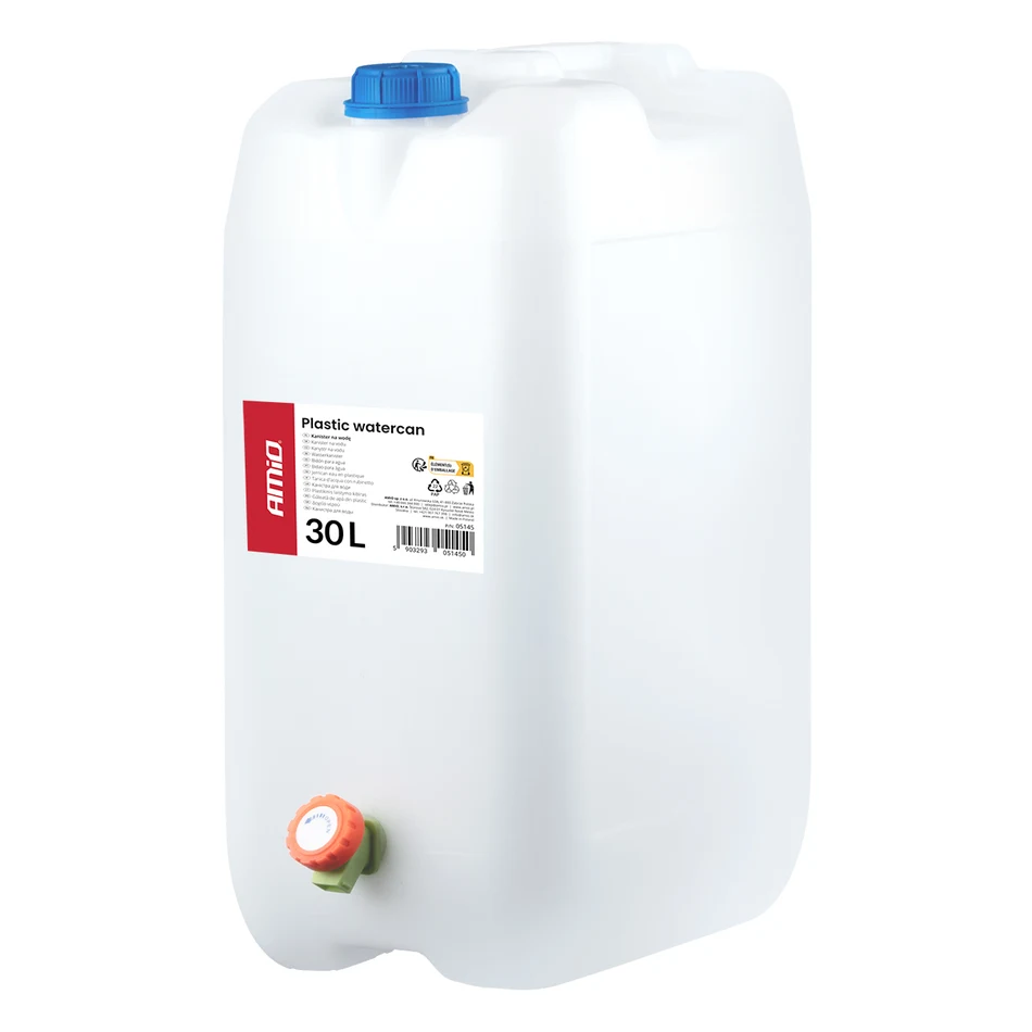 Kanister na vodu s kohútikom 30L biely