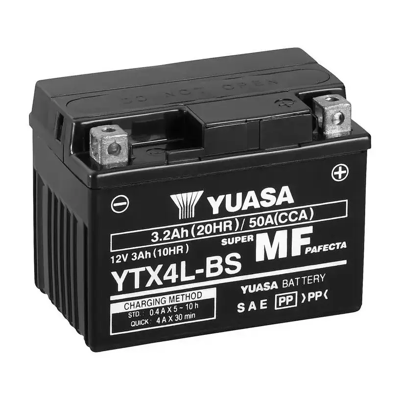 YUASA MF AGM YTX4L-BS 12V/3,2Ah