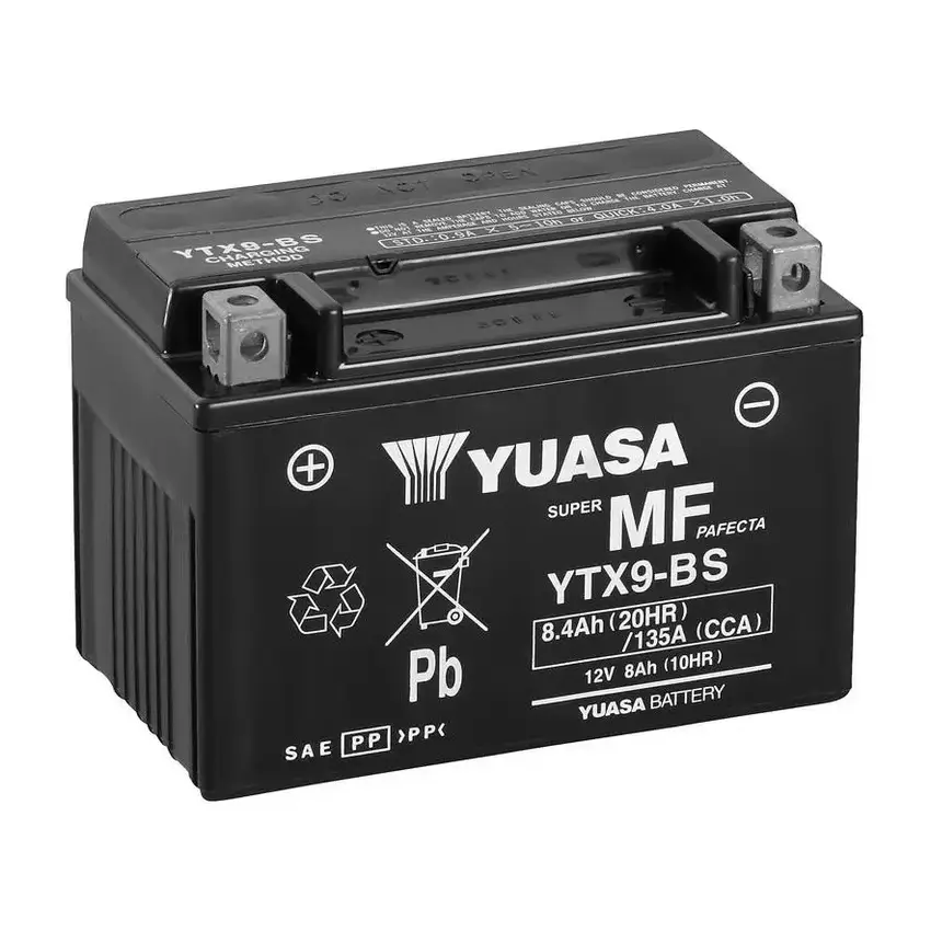 YUASA MF AGM YTX9-BS 12V/8,4Ah
