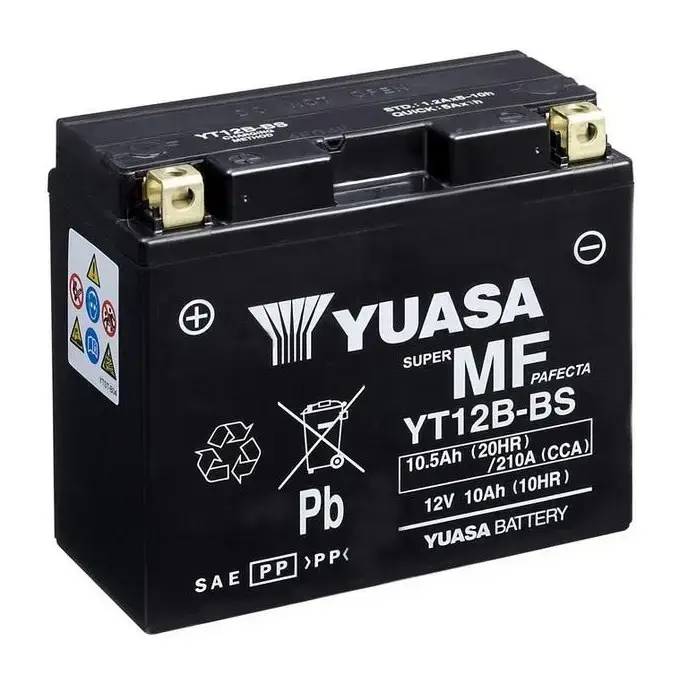 YUASA MF AGM YT12B-BS 12V/10,5Ah