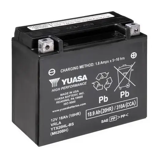 YUASA MF AGM YTX20HL-BS 12V/18,9Ah