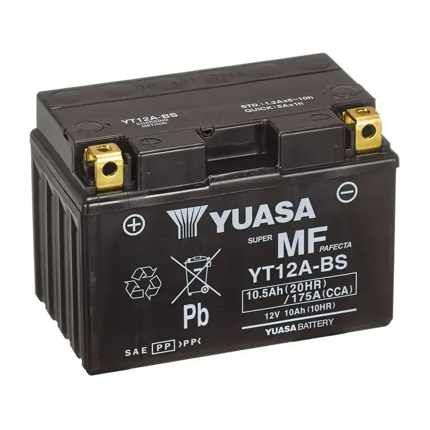 YUASA MF AGM YT12A-BS 12V/10,5Ah