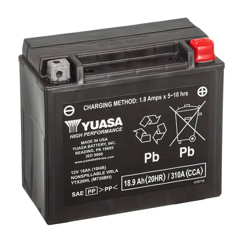 YUASA MF AGM YTX20HL 12V/18,9Ah
