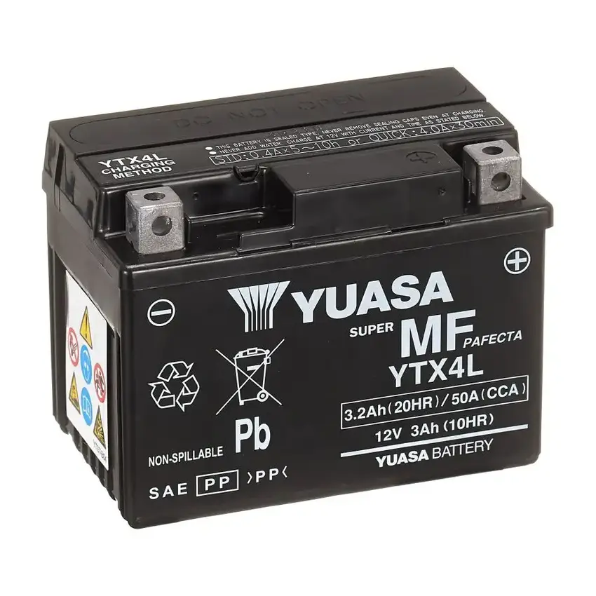 YUASA MF AGM YTX4L 12V/3,2Ah