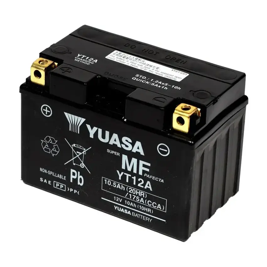 YUASA MF AGM YT12A 12V/10,5Ah