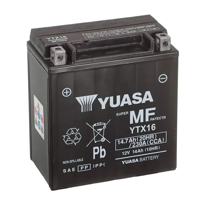 YUASA MF AGM YTX16 12V/14,7Ah