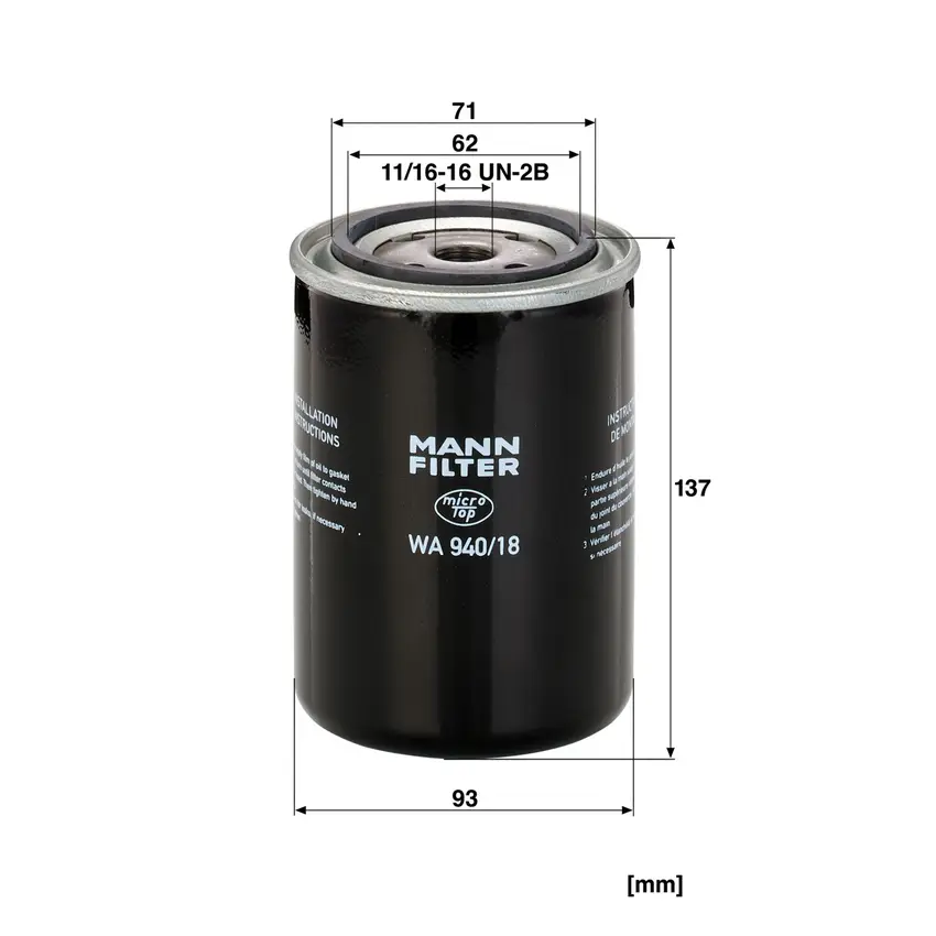 MANN WA 940/18