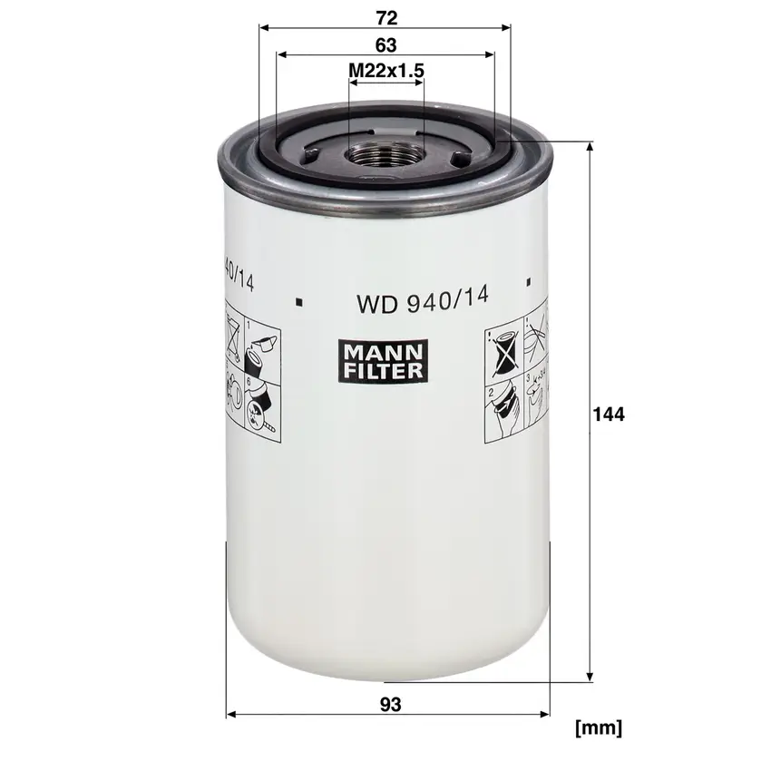 MANN WD 940/14