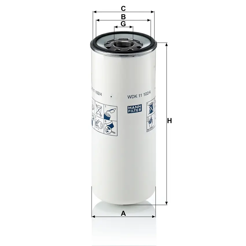MANN WDK 11 102/4