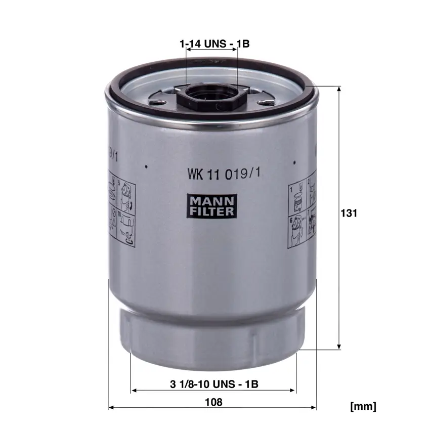 MANN WK 11 019/1 Z