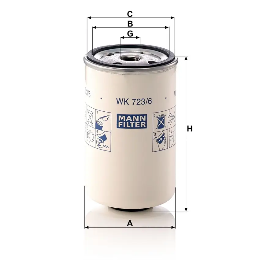 MANN WK 723/6