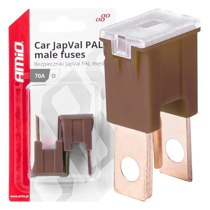 Poistky JAPVAL PAL O samec 70A 2ks