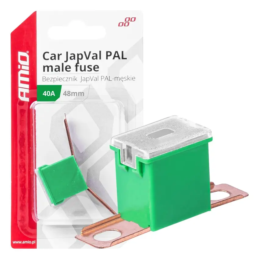 Poistky JAPVAL PAL samec 48mm 40A