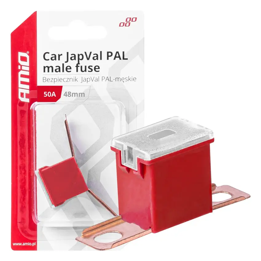 Poistky JAPVAL PAL samec 48mm 50A
