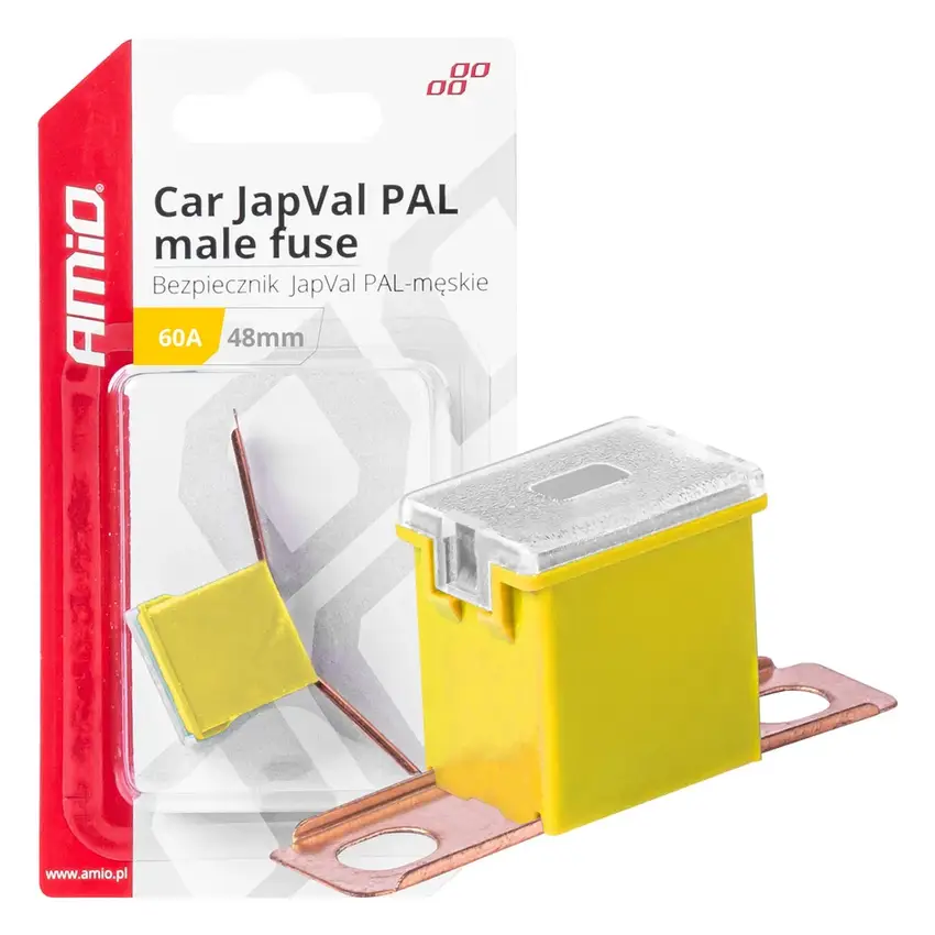 Poistky JAPVAL PAL samec 48mm 60A