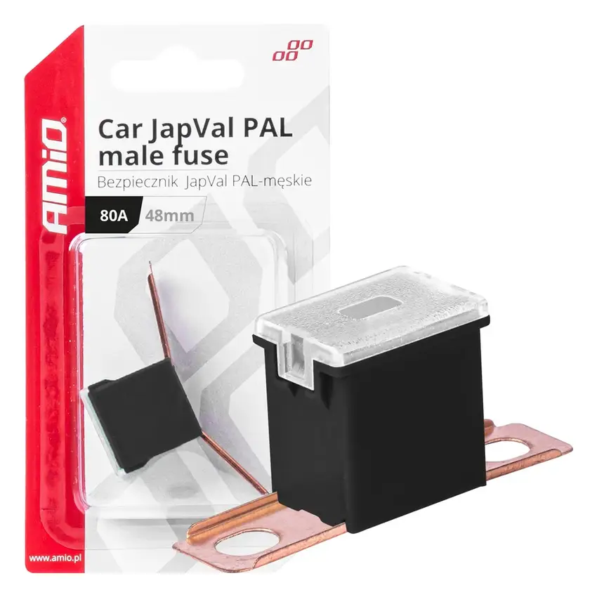 Poistky JAPVAL PAL samec 48mm 80A