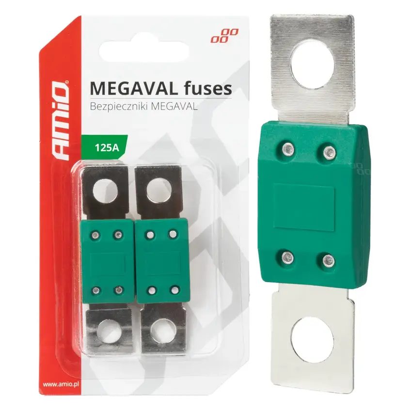 Poistky MEGAVAL 125A 2ks