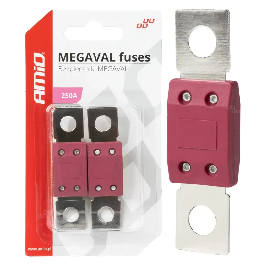 Poistky MEGAVAL 250A 2ks