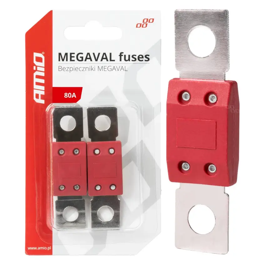 Poistky MEGAVAL 80A 2ks