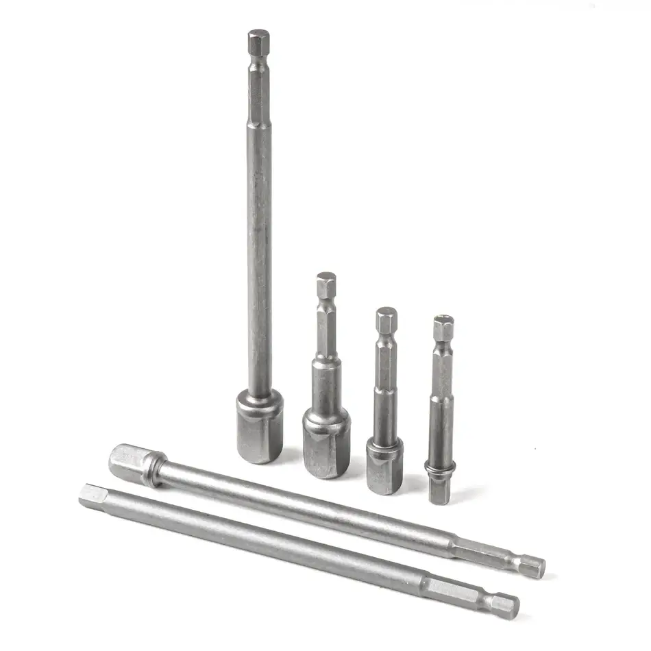 Redukcia na nástrčné kľúče HEX 1/4" 3/8" 1/2"