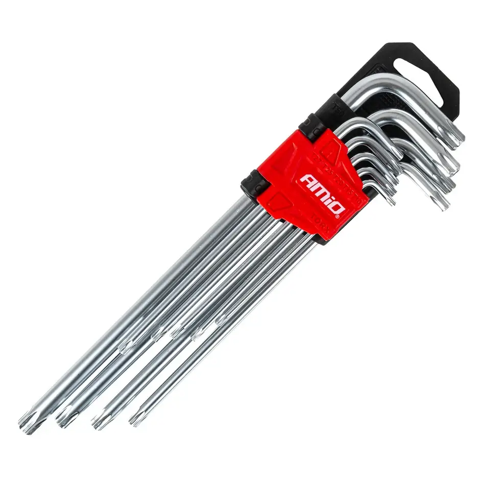 TORX kľúče dlhé 230mm, 9ks